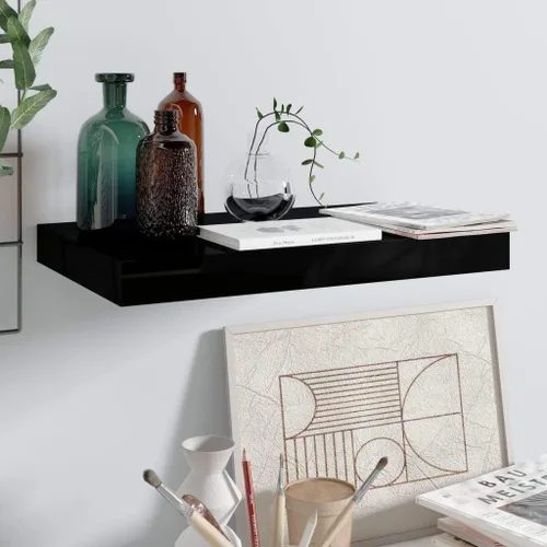 Miniatura 81 de Estantes flotantes de pared, juego de 4 estantes decorativos para montar en la pared, estante colgante con soportes invisibles para decoración