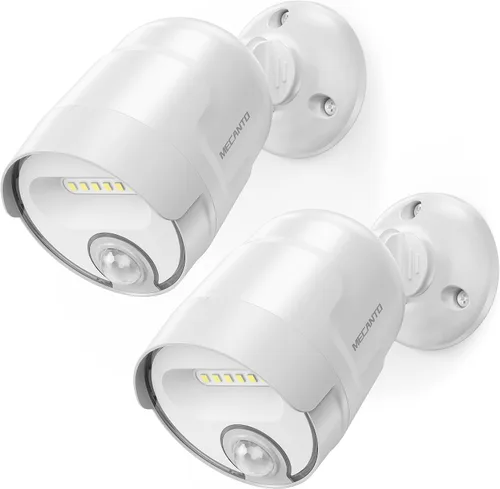 Miniatura 9 de Luz con sensor de movimiento a pilas para exteriores, recargable de 4000 mAh, 600 lúmenes, foco de batería para exteriores, impermeable, para Negro
