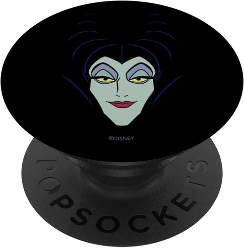 Disney PopSockets PopSockets de cara maléfica de villanos: agarre intercambiable para teléfonos y tabletas
