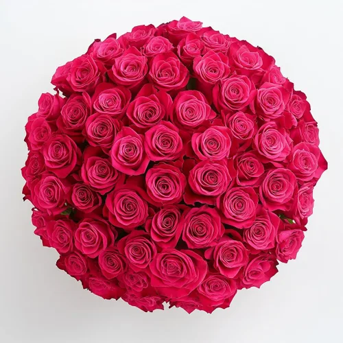 Miniatura 42 de GlobalRose Ramo de 50 rosas surtidas, rosas de origen responsable, flores frescas, ramo fresco de flores seleccionadas a mano para el día