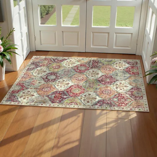Miniatura 22 de Lahome - Alfombra de marroquí tejida, alfombra para cocina, pasillo, antideslizante, pasillo para entrada, pasillo de lavadero, dormitorio, 274 x