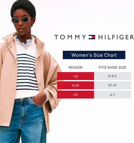 Miniatura 6 de Tommy Hilfiger Paquete de 6 calcetines cortos con diseño de bandera para mujer