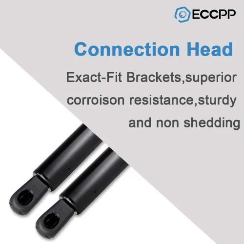 Miniatura 5 de Resortes de gas ECCPP, soportes de elevación, set de 2