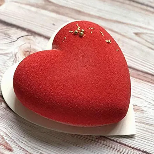 Miniatura 6 de OCPO KITCHEN Moldes de silicona con forma de corazón 3D para hornear pasteles de mousse, molde de silicona 3D para dulces, pastelería, chocolate