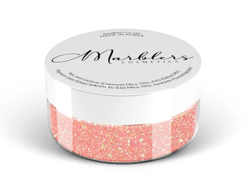 Miniatura 85 de MARBLERS Brillantina de forma gruesa de grado cosmético [estrella] 0.11 onzas (0.11 oz) Escamas No tóxica Vegana Libre de crueldad animal
