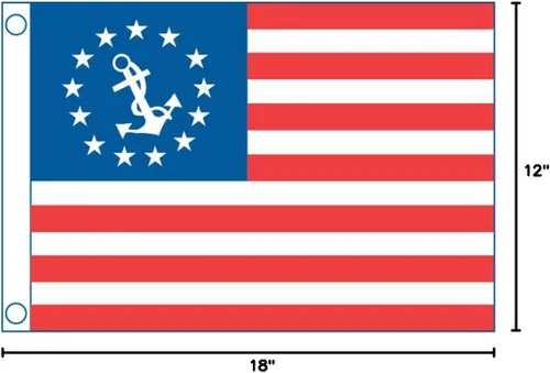 Miniatura 3 de Taylor Made Productos US Bandera de barco yate Ensign cocido