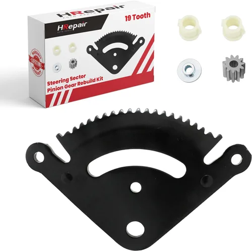 Flip Manufacturing - Kit de piñón y piñón para John Deere LA Series – 19 dientes LA120, LA125, LA130, LA135, LA140, LA145, LA150 Reemplazo del