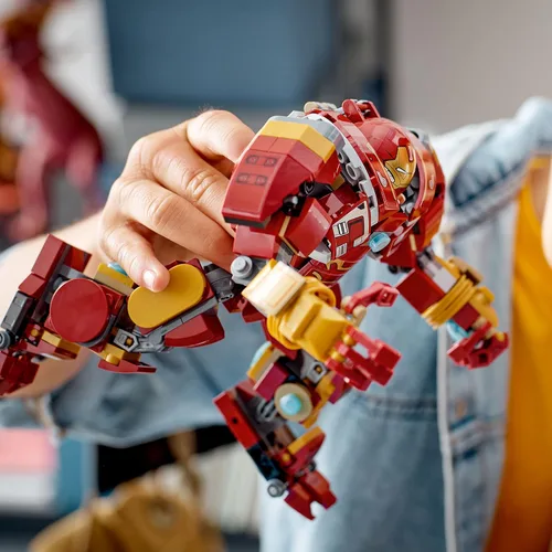 Miniatura 4 de LEGO Marvel The Hulkbuster: La Batalla de Wakanda 76247, Figura de Acción, Juguete Construible con Minifigura de Hulk Bruce Banner, Set