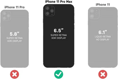 Miniatura 2 de OtterBox Defender Series Screenless Edition - Funda para iPhone 11 Pro Max (solamente), solo funda, Gone Fishin (clima/azul Majollca)