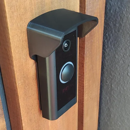 Miniatura 7 de RingWired - Cubierta protectora para protección contra la lluvia, plástico negro, montaje en pared