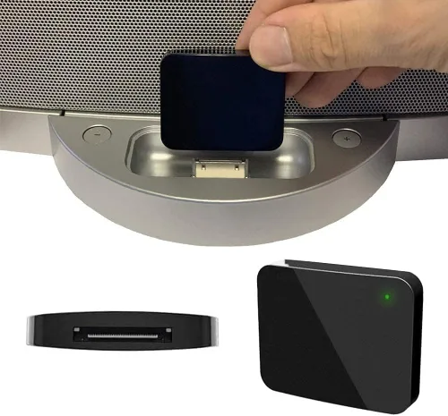 Adaptador Bluetooth de 30 pines, adaptador de audio estéreo inalámbrico de 30 pines, receptor de música Bluetooth 5.0 para Bose Sounddock II 2 10