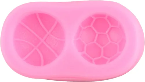 Miniatura 8 de Moldes deportivos de silicona para fondant, guantes de sóftbol, para fondant, para fútbol, baloncesto, béisbol, rugby, chocolate, para decoración