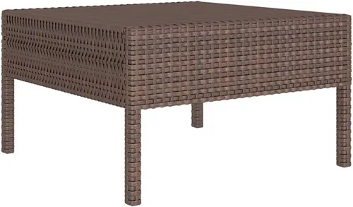 Miniatura 4 de Juego de 12 piezas de salón de patio con cojines, sofá al aire libre, juego de bar de patio, muebles modernos para exteriores, banco de comedor