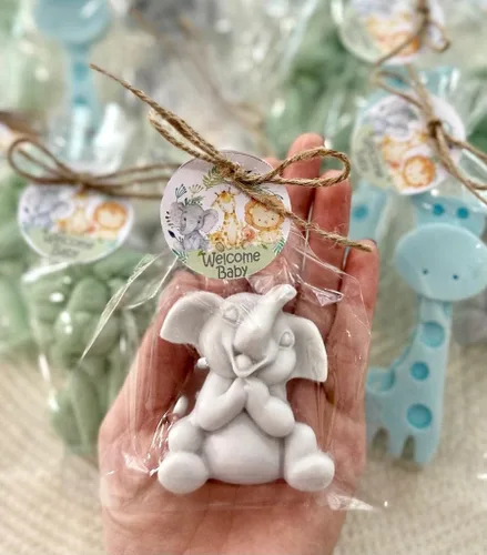 Miniatura 2 de Jabones de animales de safari: recuerdos de baby shower de safari para invitados, decoraciones de fiesta de cumpleaños Wild One para niños y niñas