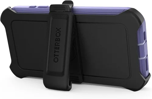 Miniatura 5 de OtterBox Funda para iPhone 15 Pro (solamente) Defender Series - Mountain Majesty (púrpura), sin pantalla, resistente y duradera, con protección