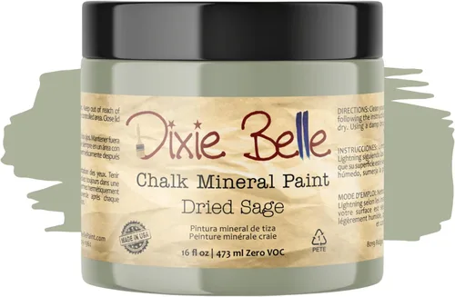 Miniatura 181 de Dixie Belle Paint Company - Pintura con acabado de tiza para muebles, color negro (Caviar), 1 galón, 128 fl oz, pintura mineral color rosa intenso