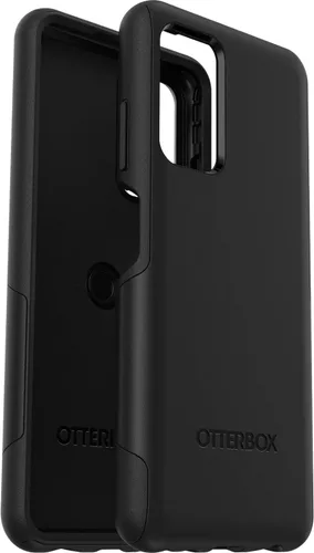 OtterBox Funda Samsung Galaxy A03S Commuter Series Lite, negra, delgada y resistente, apta para bolsillo, con acceso abierto a puertos y altavoces
