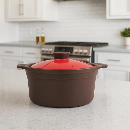Miniatura 8 de Juego de 2 vaporizadores de silicona para microondas con asa y tapa, olla antiadherente para cocina, lavavajillas y horno hasta 482 °F, fácil