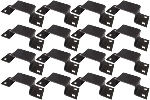 Reliable Aftermarket Parts Our Name Says It All (16) Soportes de bolsillo atornillados para cuerpo de estaca de remolque utilitario, calibre 12,