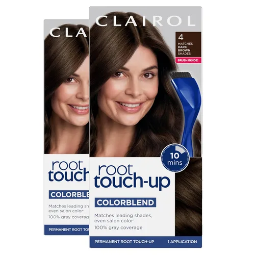 Miniatura 27 de Clairol Root Touch-Up de Nice'n Easy - Tinte permanente para el cabello, color caoba claro 6R/Marrón rojizo claro, paquete de 2 6R castaño