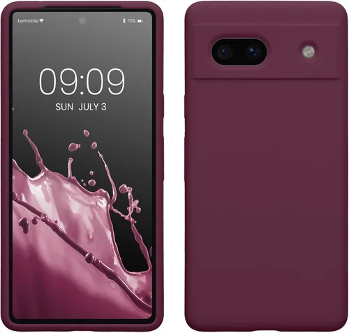 Miniatura 140 de kwmobile Funda Compatible con Google Pixel 6 Pro - Funda de Teléfono de Silicona TPU con Acabado Suave - Azul Caribe