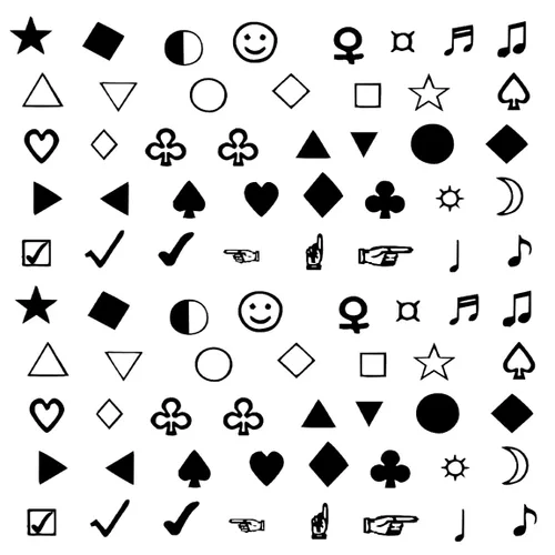 Más de 50 hojas de tatuajes temporales pequeños geométricos pequeños para niños y adultos, pequeño símbolo de póquer, corazón estrella, tatuajes