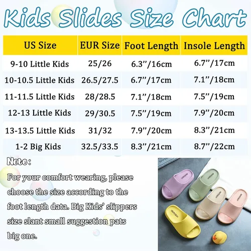 Miniatura 6 de Pantuflas cómodas de punta abierta para niños, ligeras, suaves, de EVA, antideslizantes, para niños y niñas, baño, ducha, verano, piscina, playa