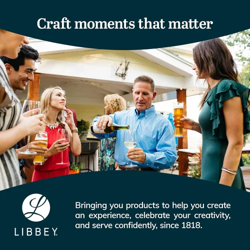 Miniatura 6 de Libbey copa de 8.5 oz. Copa de champagne sin pie, juego de 12 unidades, Claro, Transparente Flauta sin tallo 12