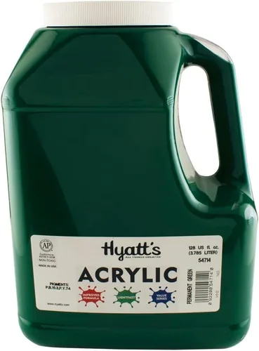Miniatura 137 de Hyatt's Alizarine - Pintura acrílica carmesí Tubo de pintura acrílica de 2.5 fl oz de grado artístico Secado rápido y pintura no tóxica