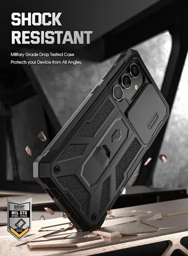 Miniatura 4 de Poetic Spartan - Funda para Galaxy S24 de 6.2 pulgadas, funda deslizante para cámara