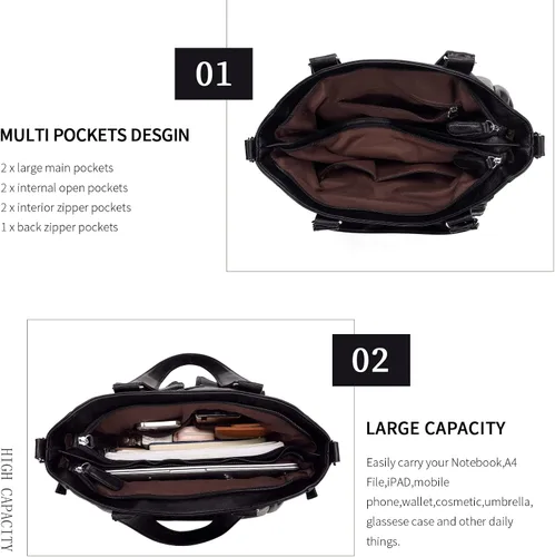 Miniatura 4 de Large Purses for Women Shoulder Handbags Tote Bag Hobo Bag