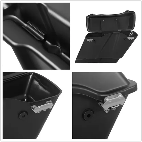 Miniatura 8 de Alforjas alargadas de 5 pulgadas TCMT para Harley Touring Street Electra Glide 1993-2013