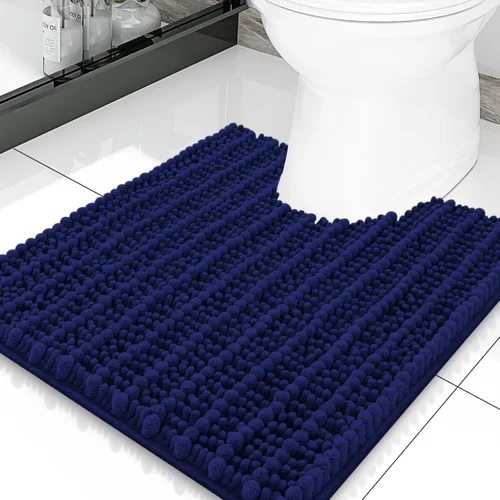 Miniatura 246 de Smiry Alfombras de Baño 24x16 pulgadas, Alfombras de Baño de Chenilla Extra Suaves y Absorbentes, Respaldo de Goma Antideslizante, Lavable a Máquina