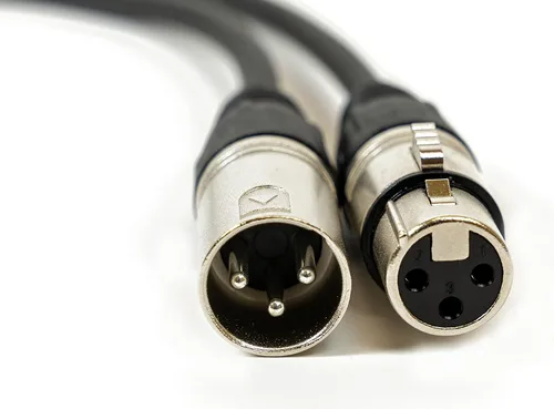 Miniatura 7 de Gearlux Cable DMX, 3 pines, macho a hembra, 3.2 pies - paquete de 10