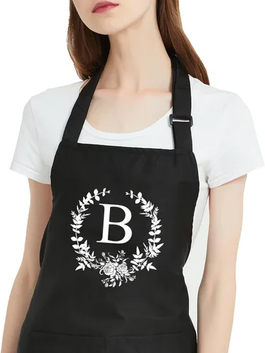 Miniatura 9 de Delantales personalizados para mujer, bonitos delantales para cocinar, hornear, regalos de cocina para mamá, cumpleaños, día de la madre, Navidad