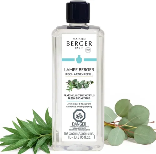 Miniatura 38 de MAISON BERGER Repuesto de fragancia Lampe Berger para difusor de aceite de fragancia del hogar - 33.8 onzas líquidas / 1 litro Marea atlántica