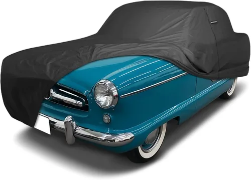 Miniatura 63 de iCarCover - Funda de auto personalizada para AMC Ambassador (1965-1973), impermeable, resistente a todo clima, protector UV, sol, lluvia, nieve