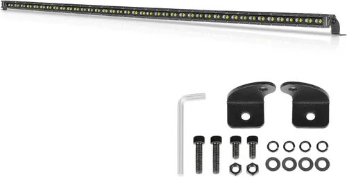 Miniatura 8 de OFFROADTOWN - Barra de luz LED CREE de 40 pulgadas, haz de inundación de una sola fila de 200 W, luces de conducción todoterreno, luces de trabajo