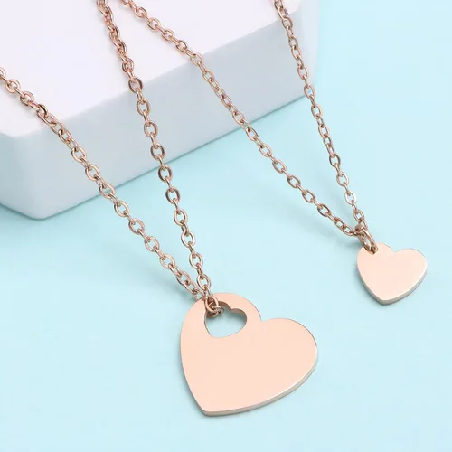 Miniatura 5 de JoycuFF Gifts for Mom Mother Daughter Matching Necklace Gifts for Mama Necklace for Women Mommy Me Jewelry for Birthday Christmas