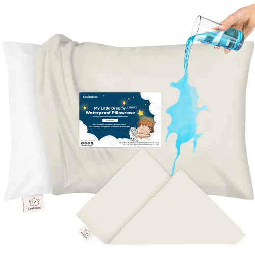 Miniatura 23 de KeaBabies Funda de almohada para niños pequeños de 13 x 18 pulgadas, funda de almohada de algodón orgánico para niños, niñas, funda de algodón suave