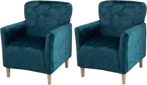 Miniatura 9 de FUANGUI Funda para Sillón de Banquete con Brazos Fundas para Sillas Elásticas Funda para Sillón Club Funda Suave para Sillón Sofá Cubiertas 03