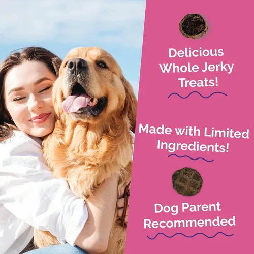 Miniatura 3 de Fruitables Golosinas para perros – Bocadillos enteros – Bisonte a la parrilla y golosinas para perros – Golosinas saludables para perros – 5 onzas