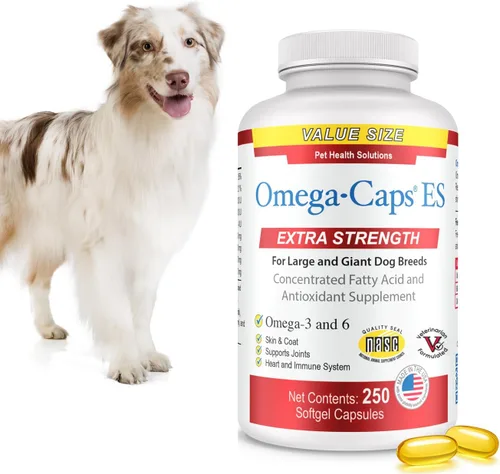 Omega-Caps ES para perros grandes y gigantes (250 cápsulas)