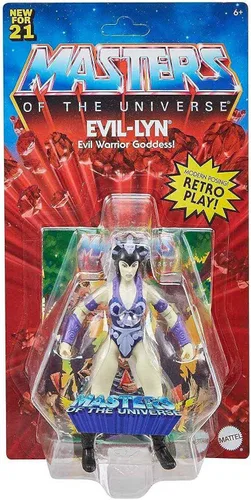 Miniatura 5 de Masters of the Universe Origins Evil-Lyn - Figura de acción de 5.5 pulgadas, figura de batalla para contar historias, juego y exhibición, regalo
