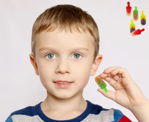 Miniatura 3 de Fruidles Ice Pops Gummy Drops Candy, deliciosas gomitas con sabor a frutas recubiertas de azúcar (1 libra)