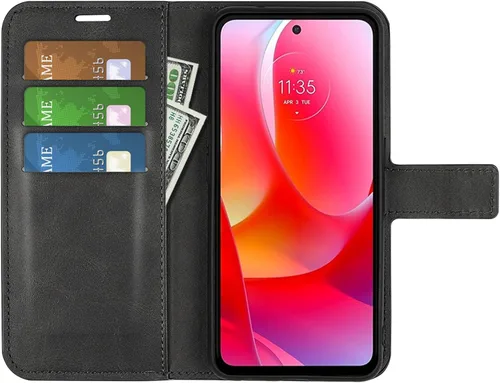 Miniatura 2 de Funda con tapa para Moto G Power 2022 Funda protectora magnética de cuero para Motorola Moto G Pure 2021 6.5 pulgadas Folio Book Cover con soporte