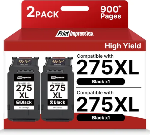 Cartucho de tinta negro PG-275XL de alto rendimiento compatible con Canon PG-275 Cartucho de tinta negro de alto rendimiento PG-275XL PG-275 XL para