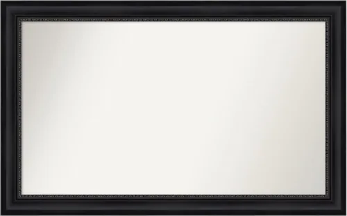 Miniatura 310 de Amanti Art Espejo personalizado, espejo de baño negro Astor, espejo de pared o espejo de tocador de baño sobre el fregadero (25 x 25 pulgadas)