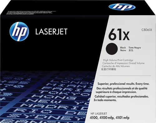 Miniatura 3 de HP 61X C8061X Cartucho de tóner Negro Alto rendimiento