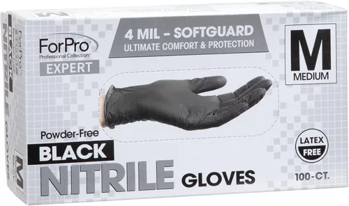Miniatura 2 de ForPro Expert SoftGuard Disposable Nitrile Gloves, Ultimate Comfort & Protection, Powder-Free, Latex-Free, Non-Sterile